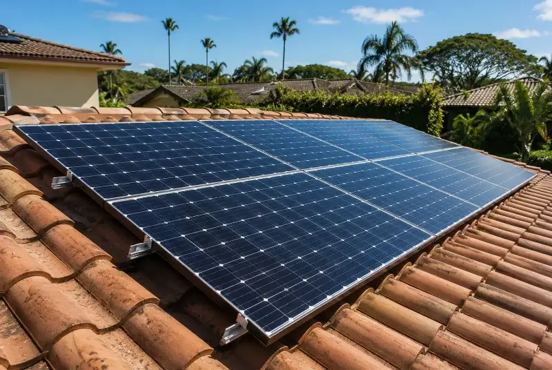 Installation de panneaux solaires à Richerenches